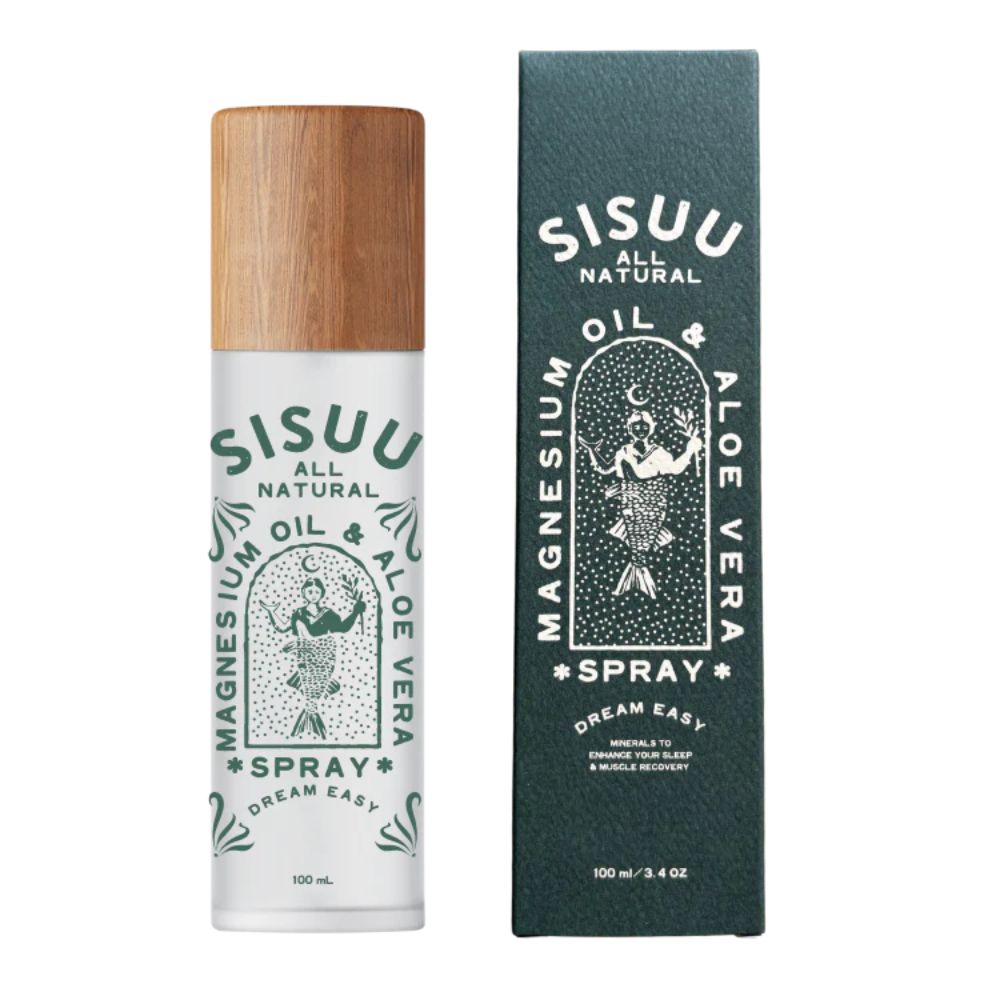 Buy SISUU Recovery Spray Magnesium Oil and Aloe Vera 100ml – Biome 