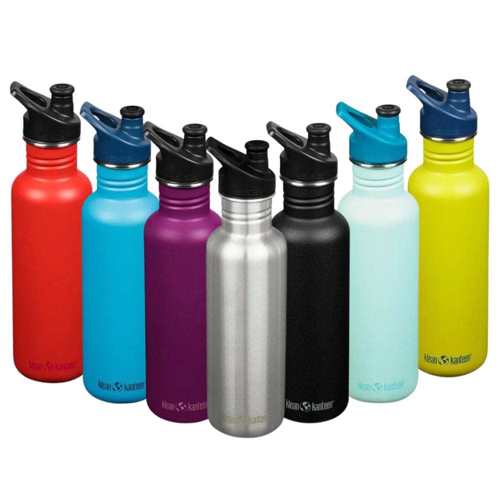 Klean Kanteen® Eco Classic Water Bottle 27-Oz. with Sport Cap -  Personalization Available