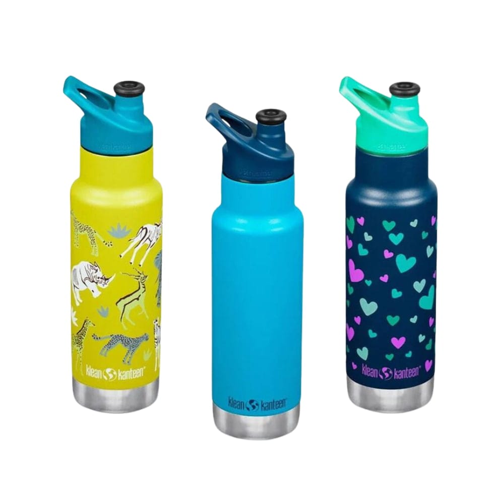 Klean Kanteen Classic Kid's Insulated Water Bottle with Sport Cap