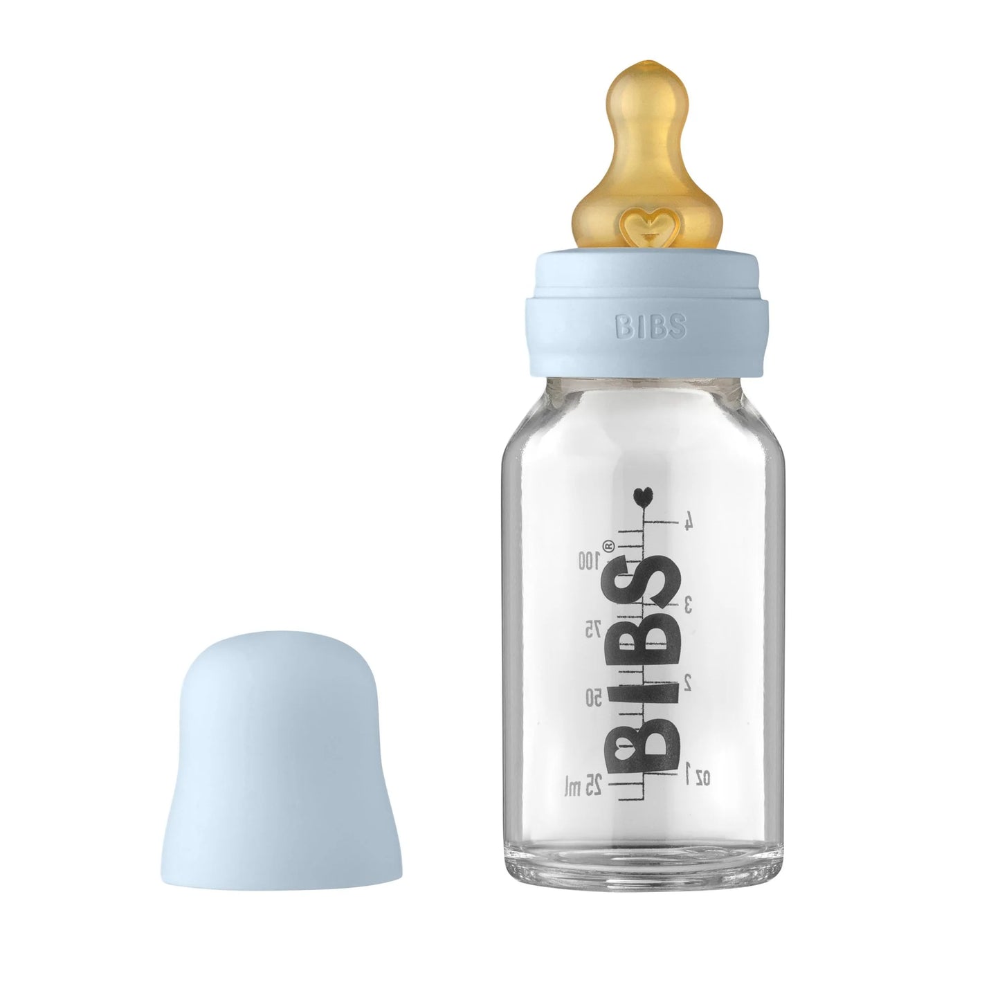 Bibs Glass Baby Bottle Set 110ml