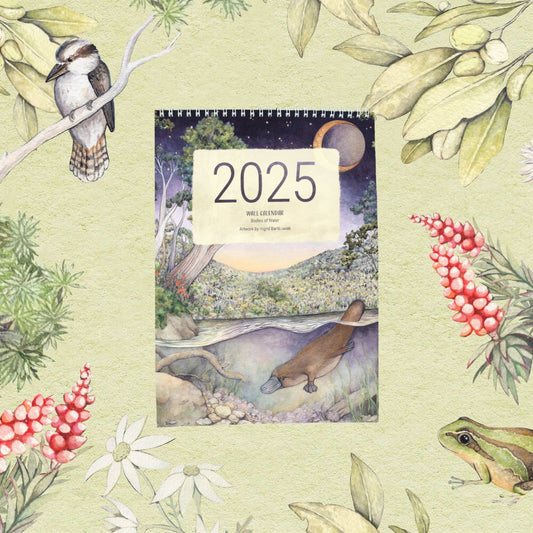 Ingrid Bartkowiak Art 2025 Wall Calendar