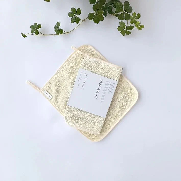 Sasawashi Face Scrub Towel