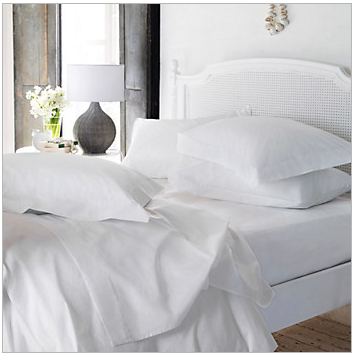 Organic Cotton Quilt Cover Six Piece Sets - White, Double & King Single