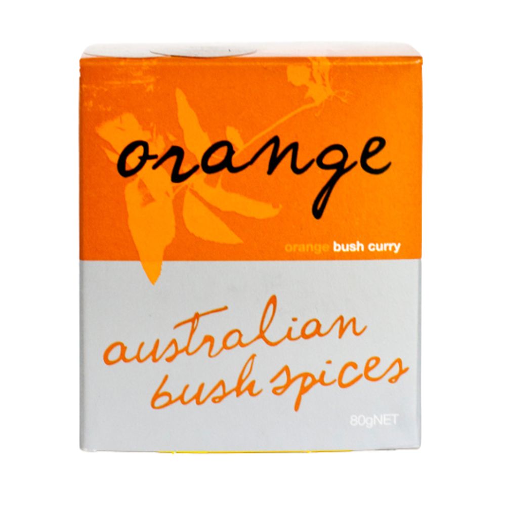 Australian Bush Spices - Orange Bush Curry Blend 80g (cardboard box)