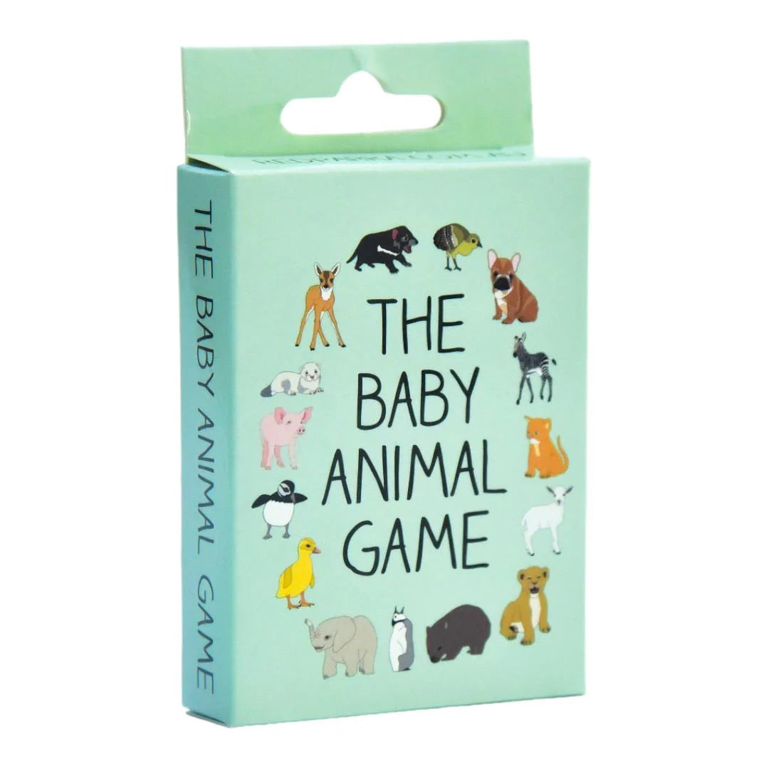 Red Parka Baby Animal Memory Game