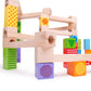 Bigjigs 47 Piece Wooden Marble Run