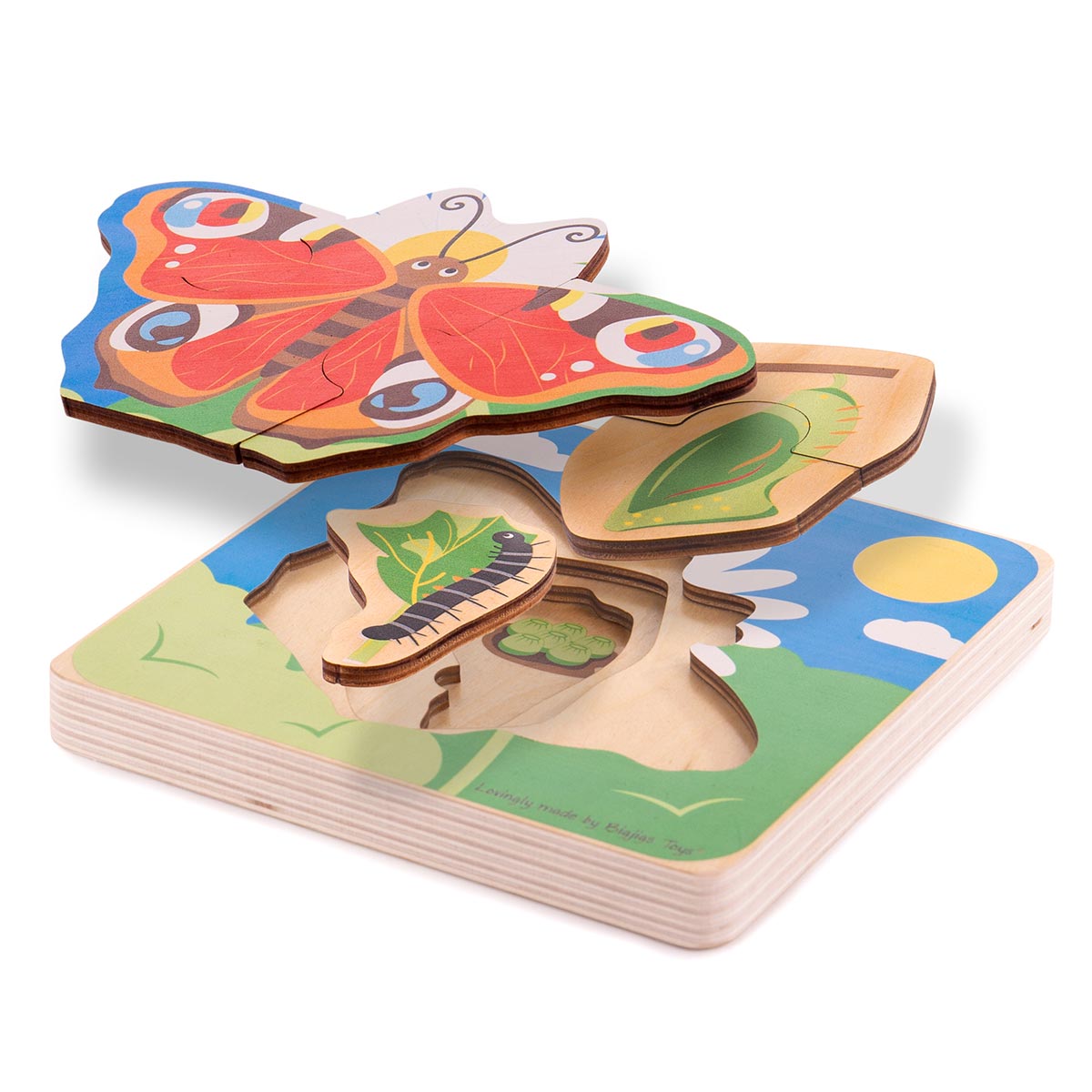 Bigjigs Toys Lifecycle Puzzle Butterfly