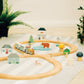 Bigjigs Toys Simply Scandi FSC Woodland Train Set