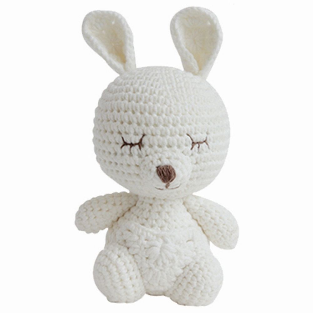 BobiCraft Crochet Plush - Karo Mini White Softie