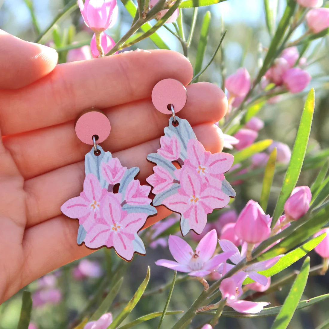 Pixie Nut and Co Boronia Earrings