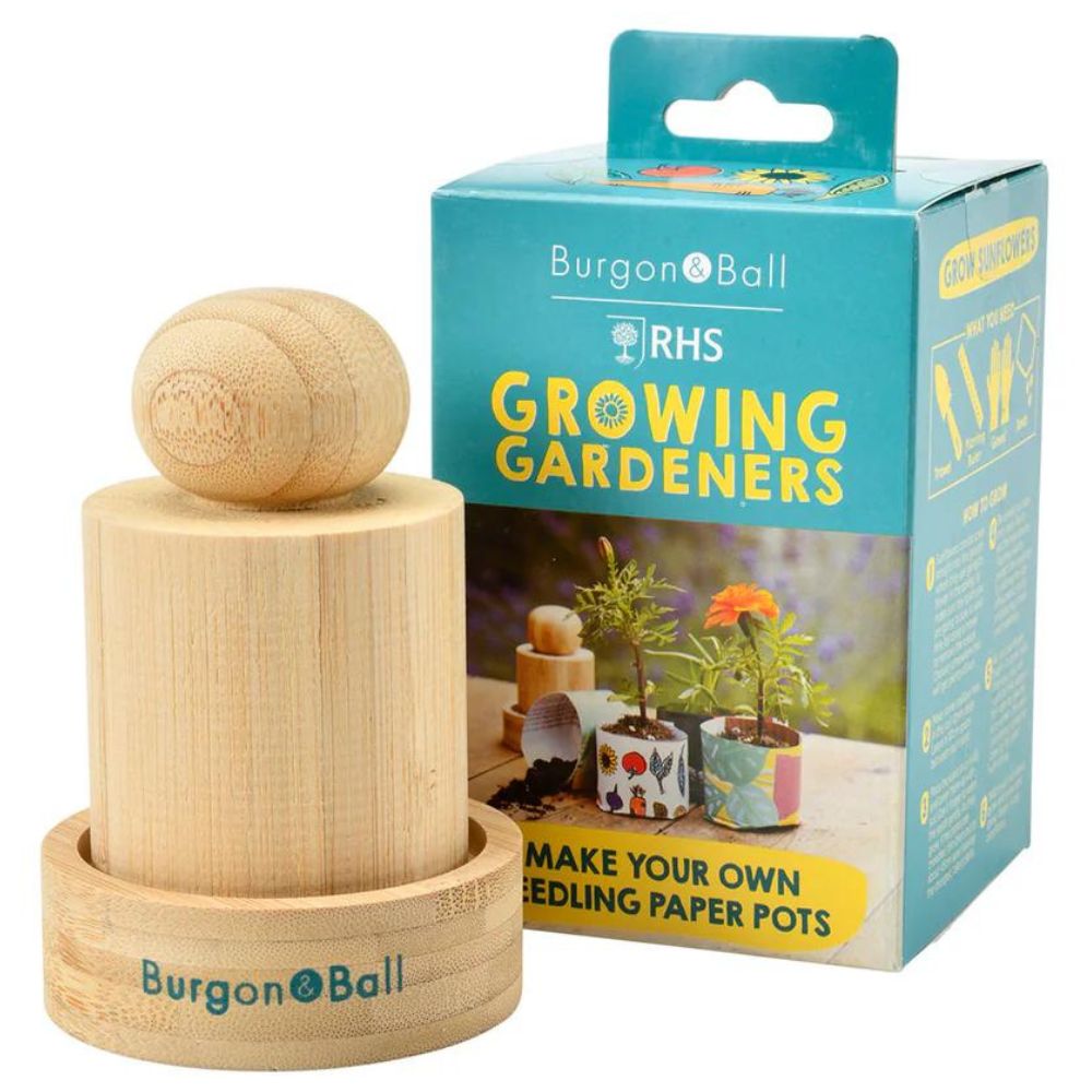 Burgon & Ball Growing Gardeners Paper Seedling Pot Maker