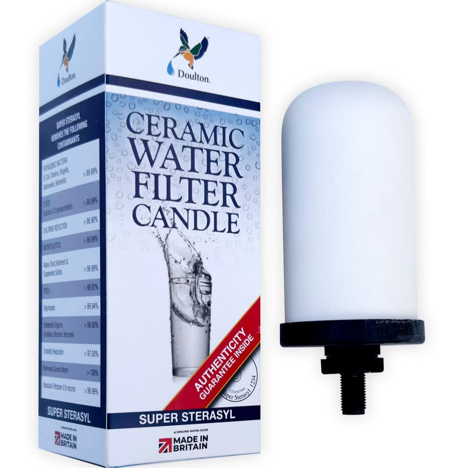 Doulton Super Sterasyl water filter candle for ceramic water purifier (12 month)