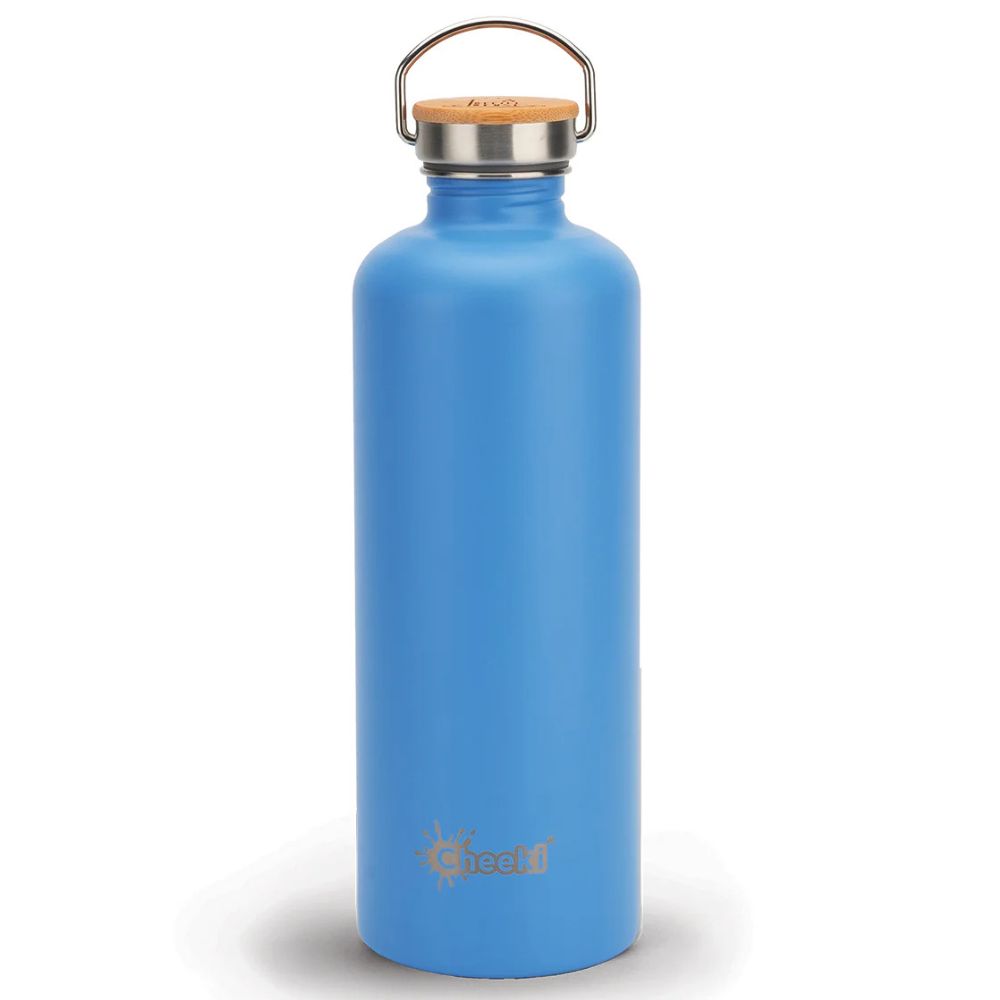 Cheeki 1.6L XL Stainless Steel Water Bottle - Azure