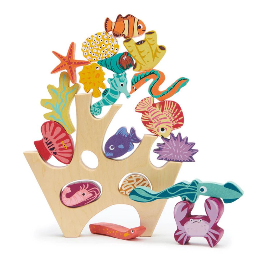 Tender Leaf Toys Stacking Coral Reef