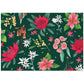 Earth Greetings Christmas Folded Wrapping Paper - Festive Floral