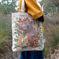 Earth Greetings Organic Cotton Tote Bag with Inner Pocket - Koala Country