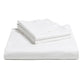 Organic Cotton Quilt Cover Six Piece Sets - White, Double & King Single