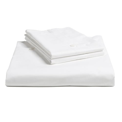 Organic Cotton Quilt Cover Six Piece Sets - White, Double & King Single