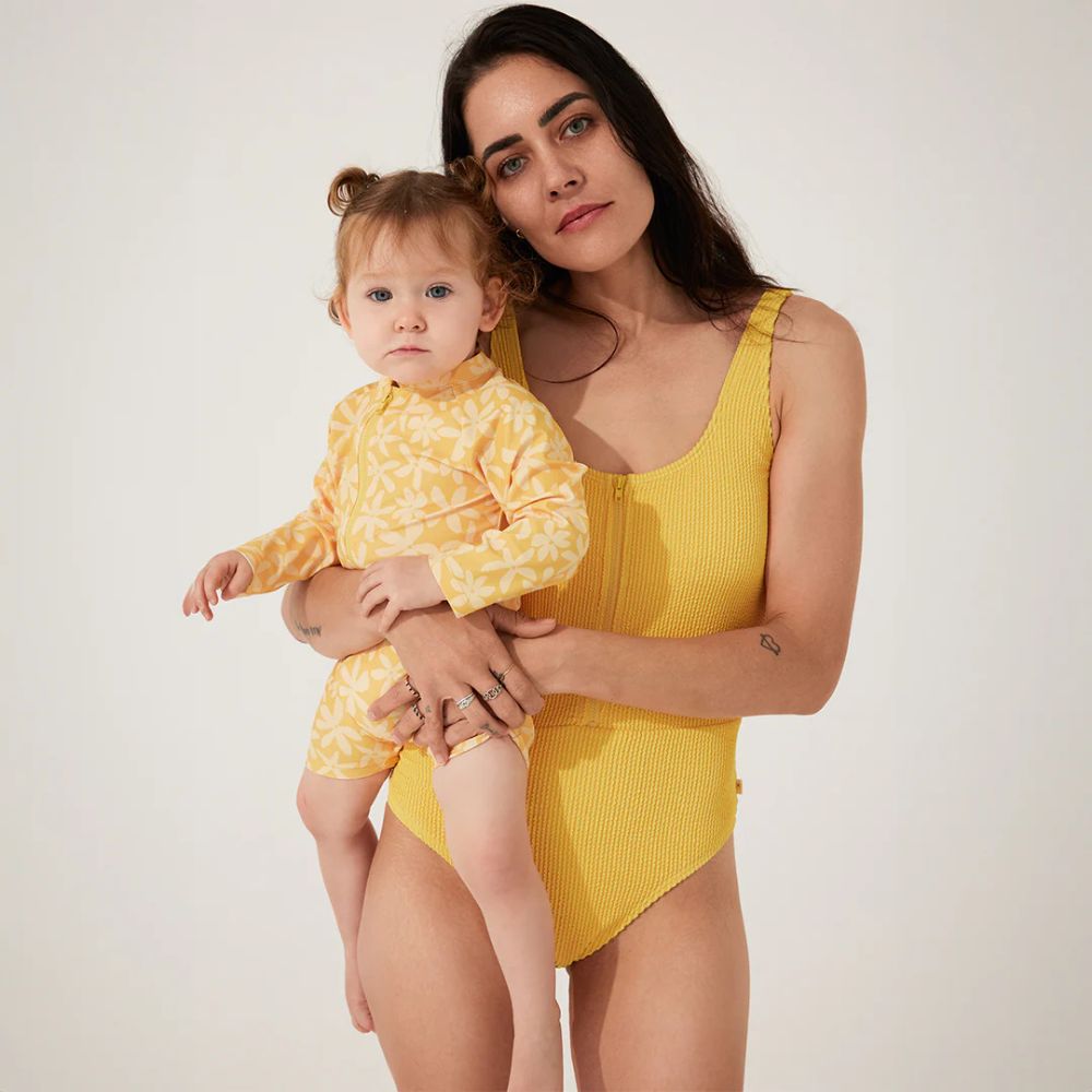 EcoNaps Swimwear Onesie - Daisy