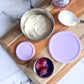 EcoCocoon Snack Pots Set of 2 - Grape