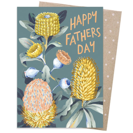 Earth Greetings Card - Father's Day Banksias