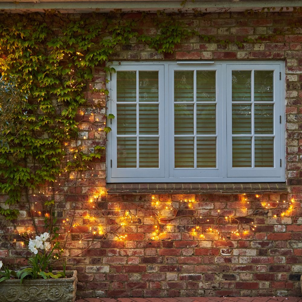 Lumina Solar Ivy Lights - Brown