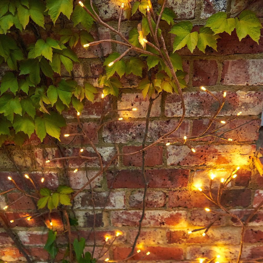 Lumina Solar Ivy Lights - Brown