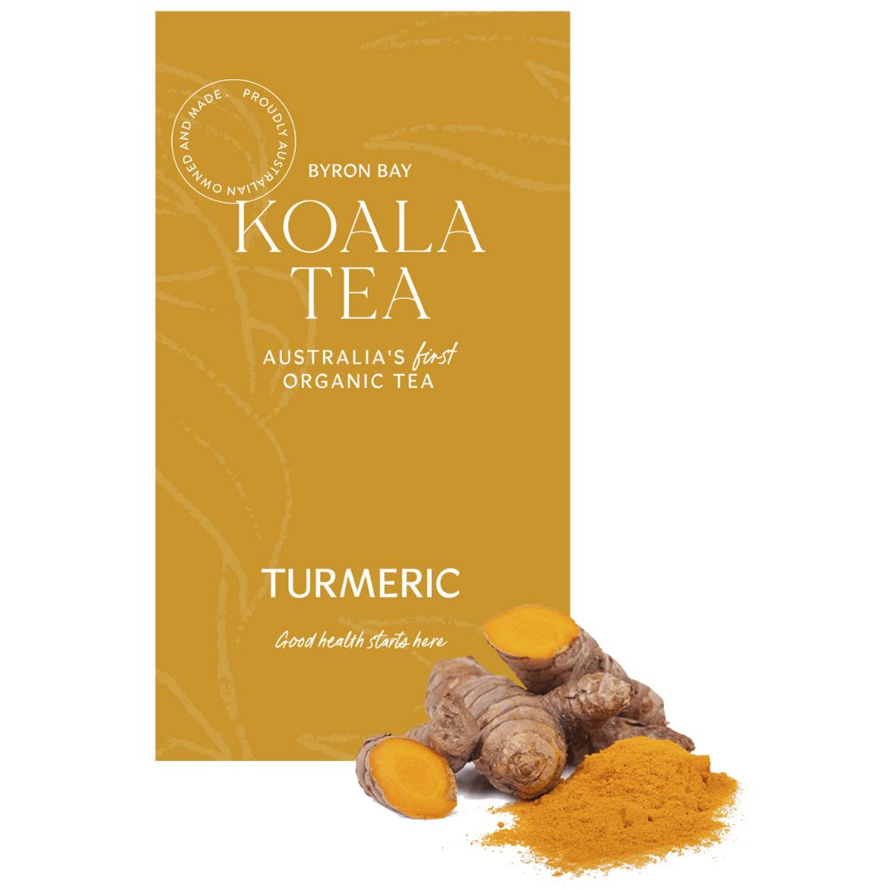 Koala Tea Organic Tea Bags (20 Pack) - Turmeric