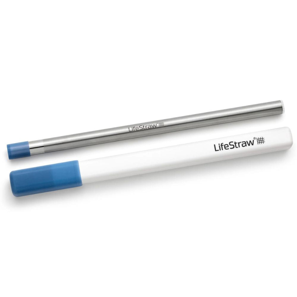 LifeStraw SIP Stainless Steel Water Filter Straw  with Carry Case