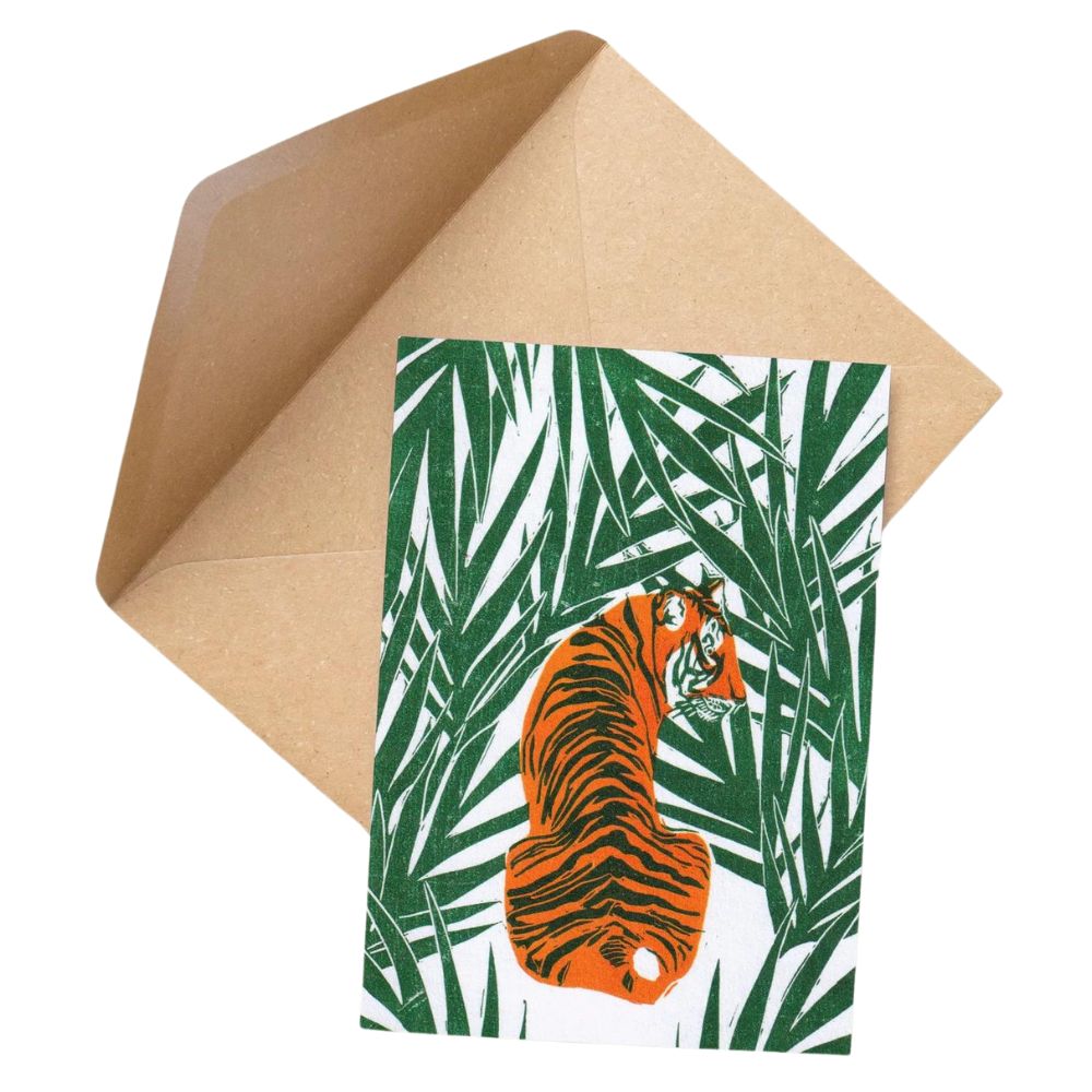 Little Rowan Redhead Greeting Card - Tigre