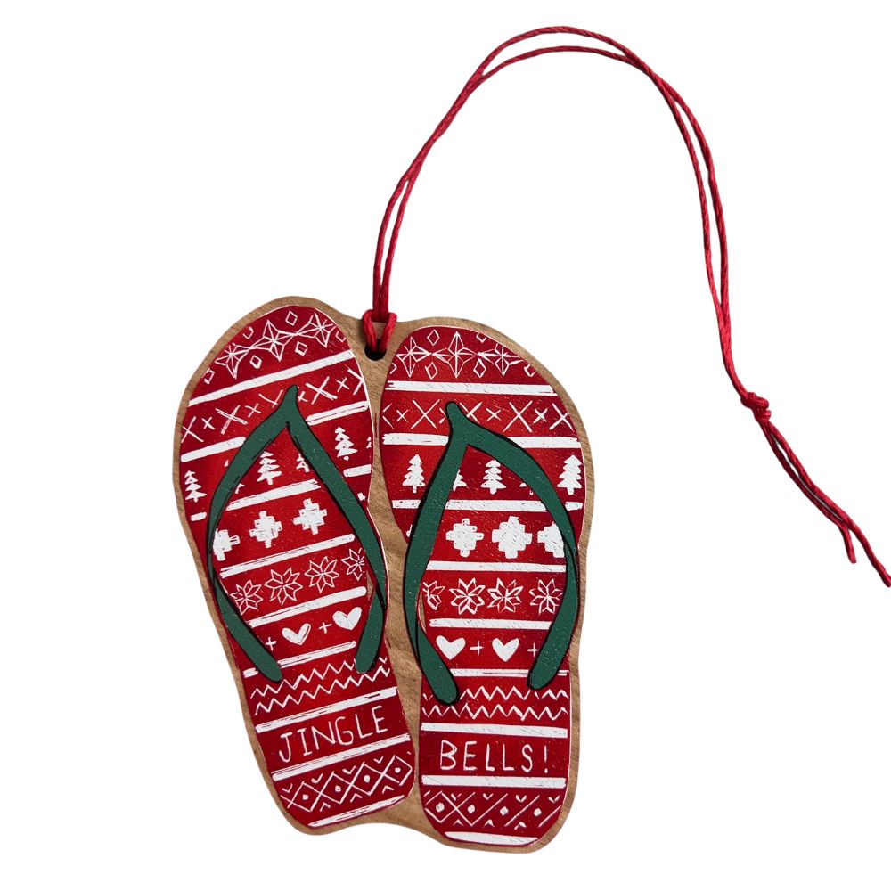 Little Rowan Redhead Wooden Ornament - Jolly Jandals