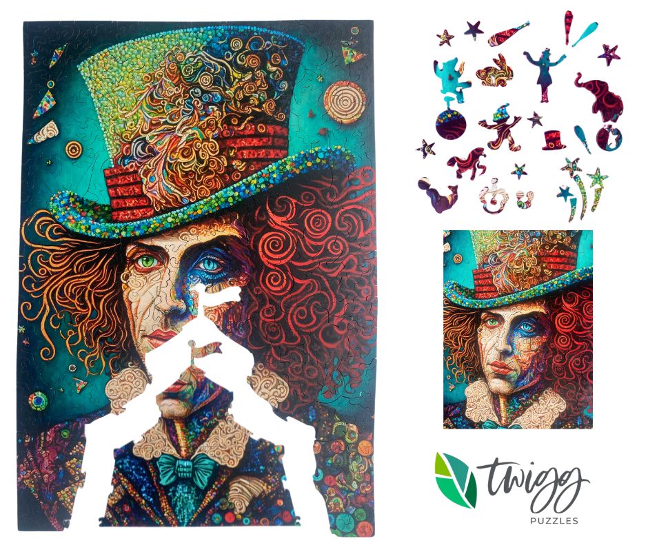 Twigg Jigsaw Puzzles Mad Hatter - 282 Pieces