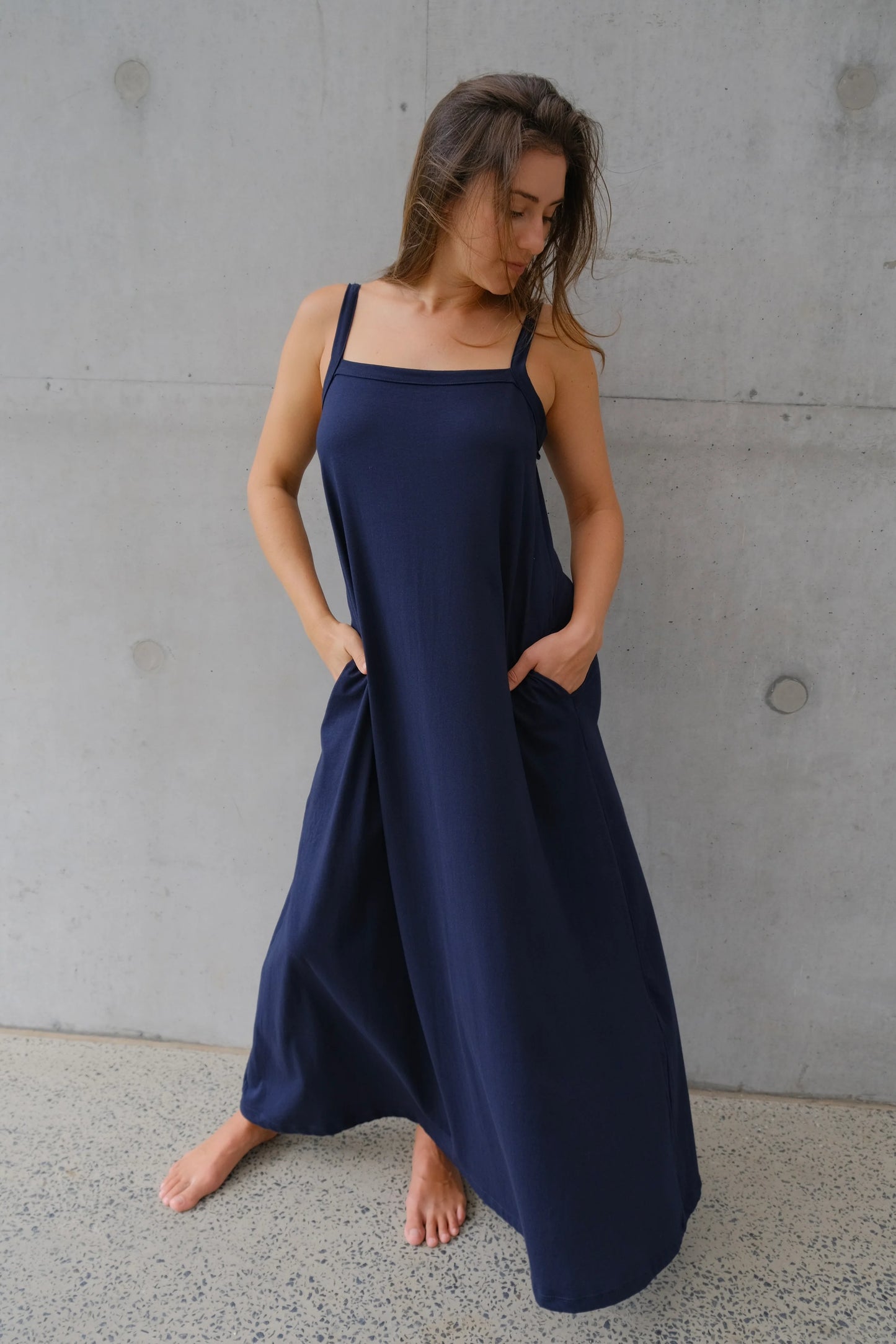 Number Thirty One Charlotte Maxi Dress - Navy