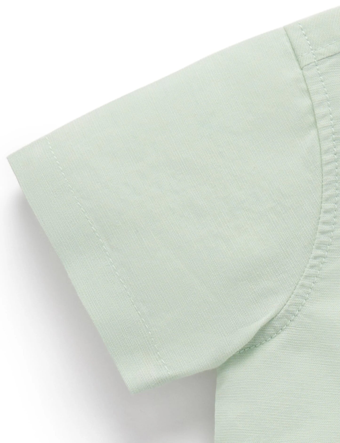 Purebaby Linen Blend Shirt - Lichen