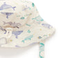 Purebaby Bucket Hat - Whale