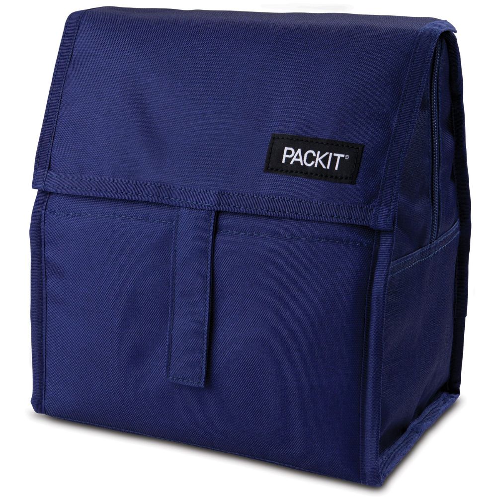 PackIt Freezable Insulated Lunch Bag - True Blue