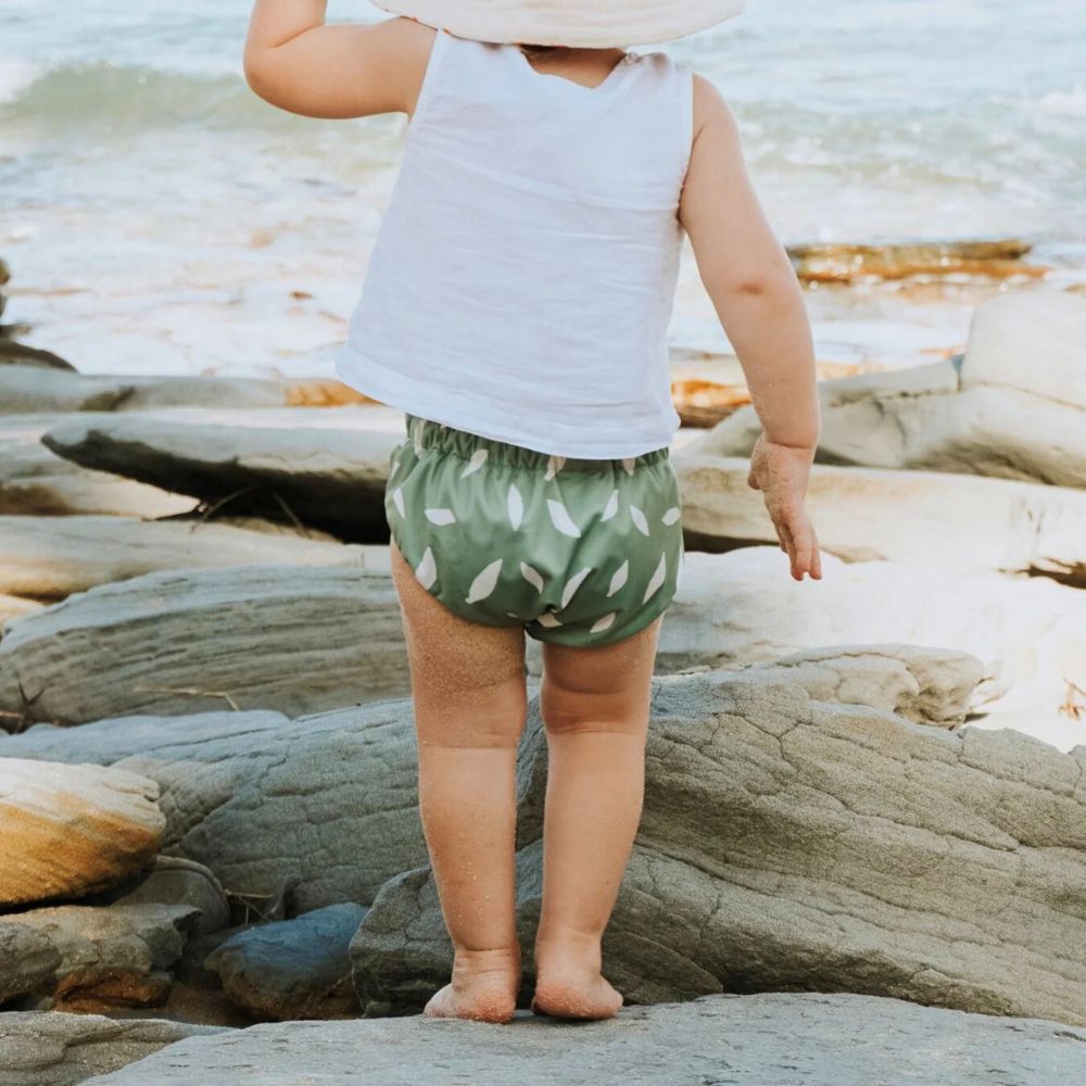 Pekpi Swim Nappy - Leaf Ink