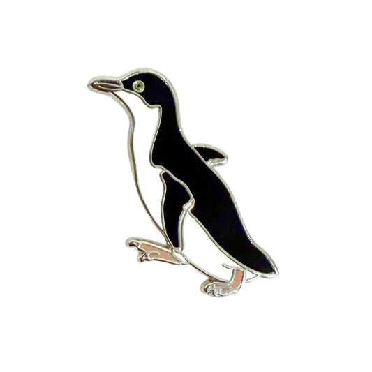 Red Parka Enamel Pin - Little Penguin