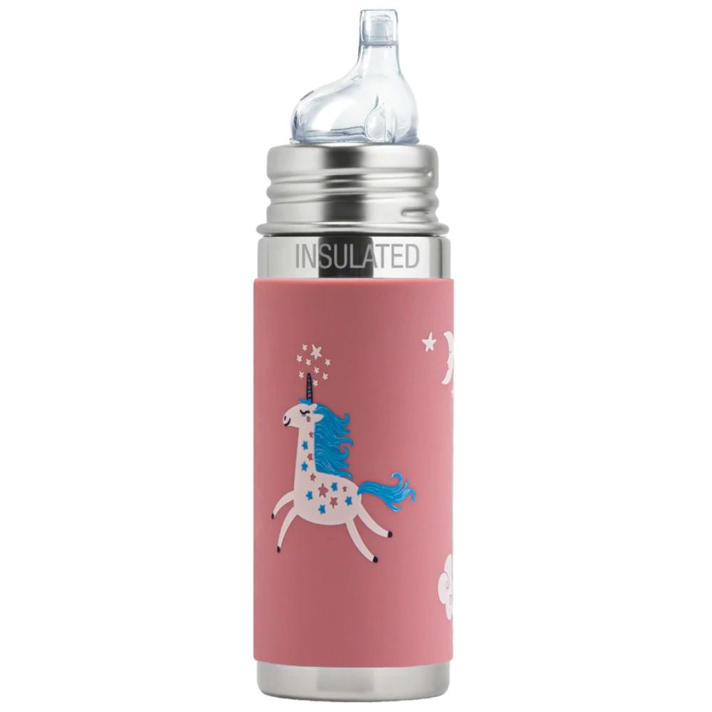 Pura Kiki Insulated Sippy Bottle 260ml - Unicorn V2