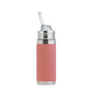 Pura Kiki Stainless Steel Kiddo Straw Bottle 325ml - Rose V2