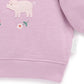 Purebaby Embroidered Windcheater - Lavender