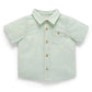 Purebaby Linen Blend Shirt - Lichen