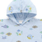 Purebaby Organic Cotton Terry Hooded Towel - Fishie