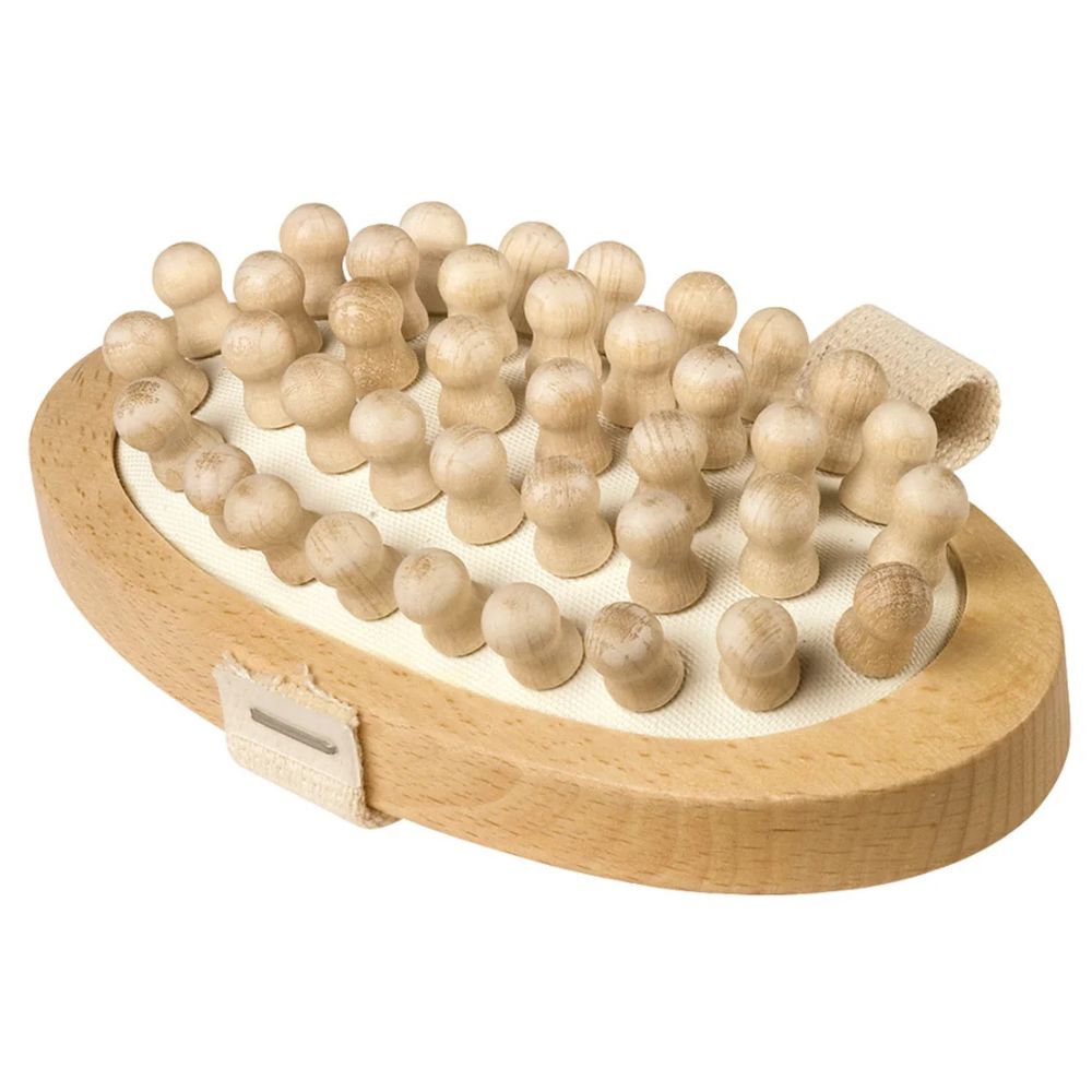 Redecker Beech Wood Massage Anti-Cellulite Brush