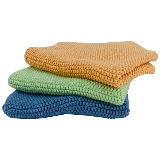 Redecker Woven Dish Cloth - Set of 3