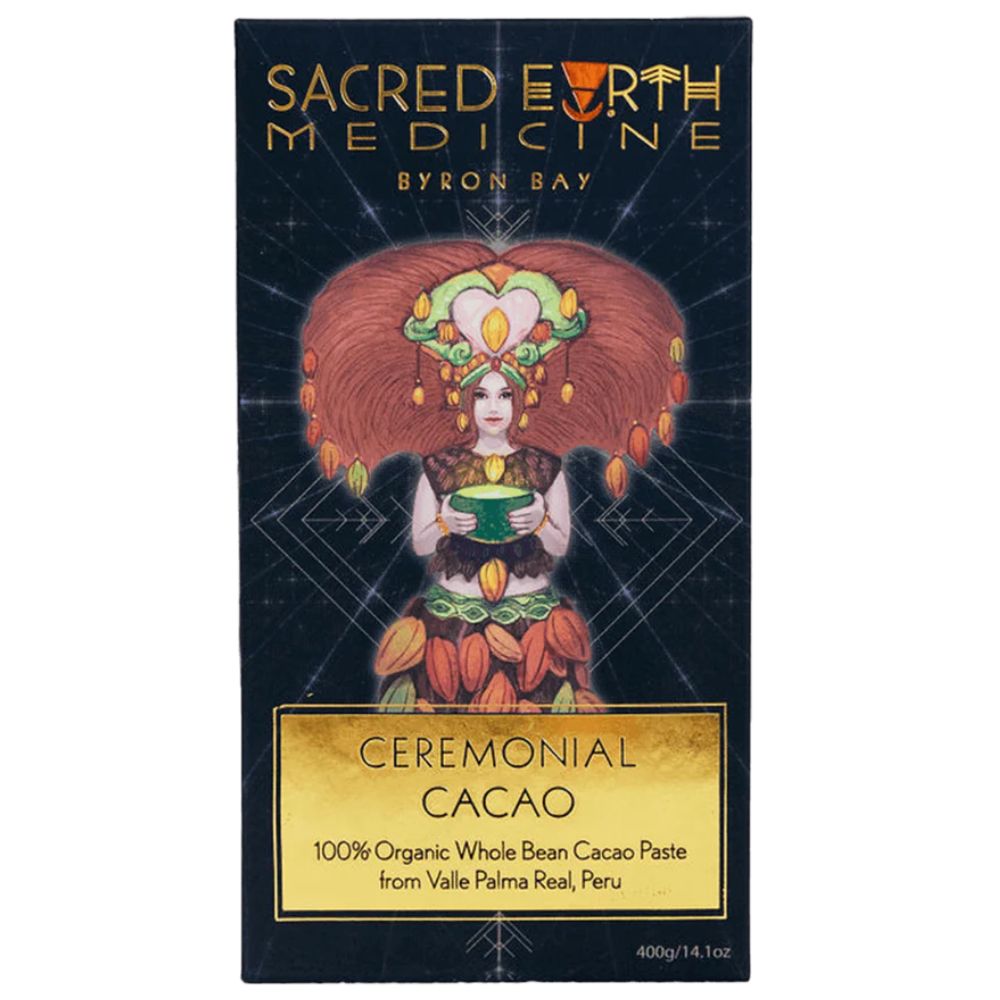 Sacred Earth Medicine Ceremonial Cacao Block