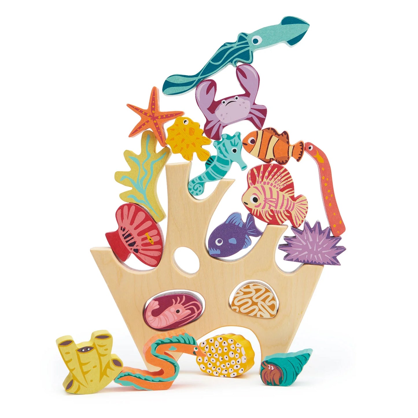 Tender Leaf Toys Stacking Coral Reef