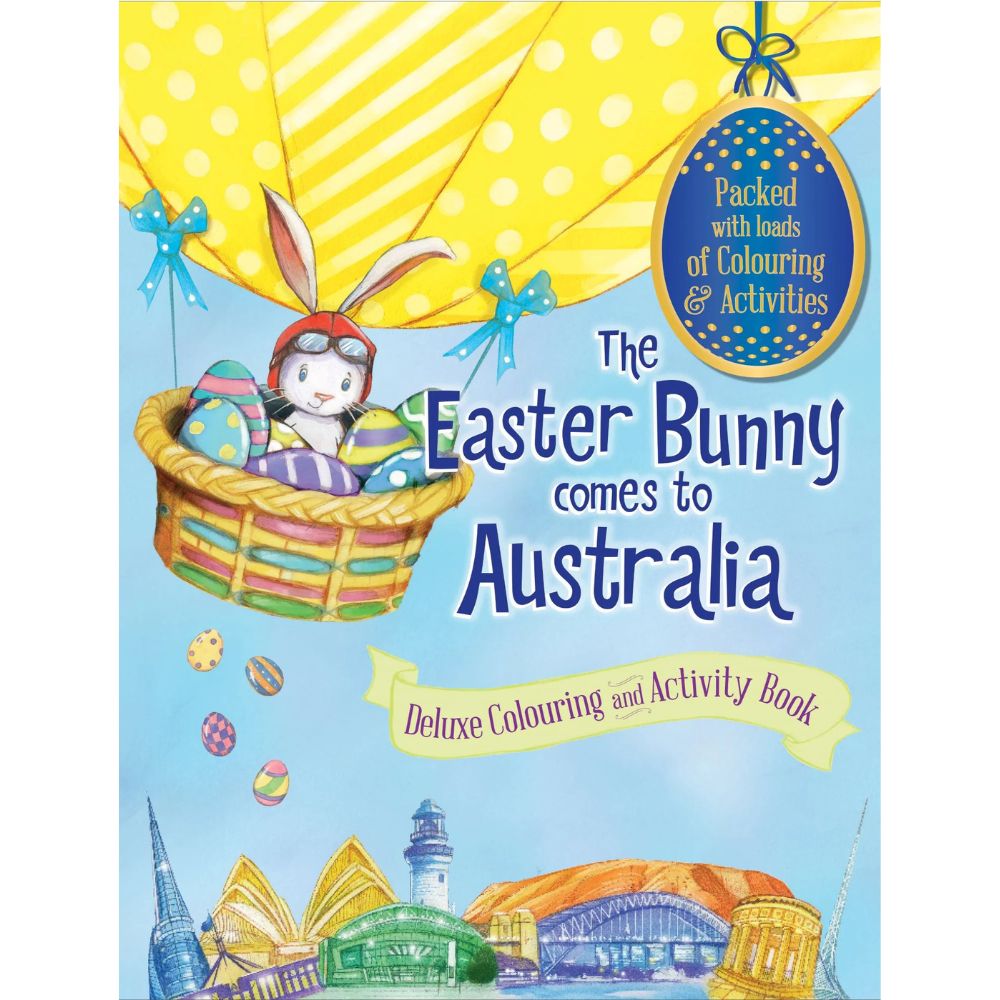 The Easter Bunny Comes to Australia - Colouring & Activity Book