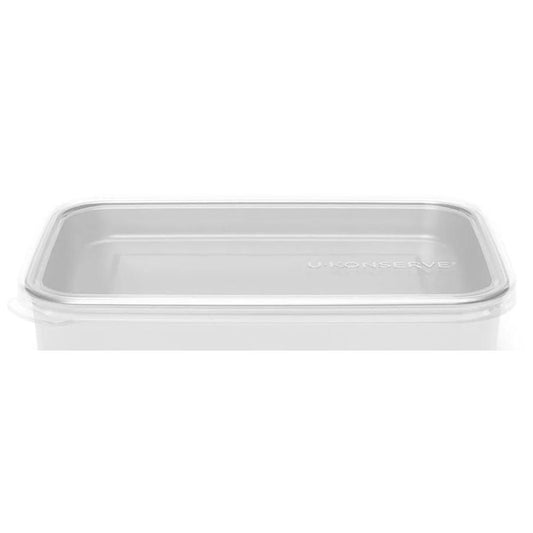 U Konserve Replacement Lid - Clear Rectangle Container in 828ml/28oz