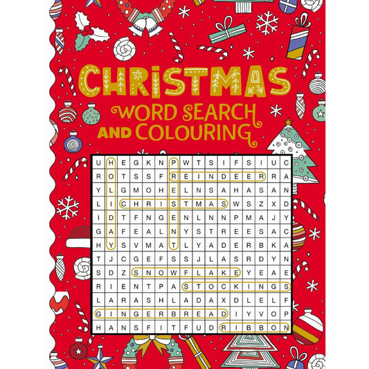 Christmas Word Search & Colouring